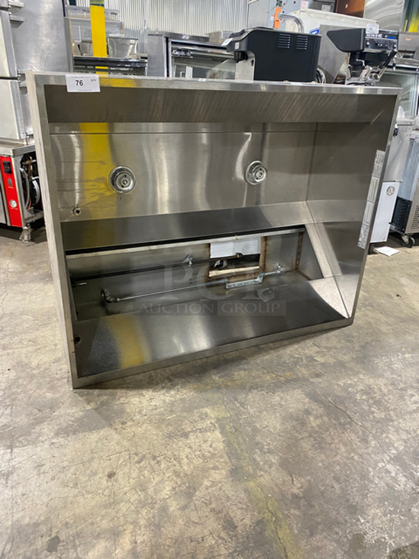 Captive Aire All Stainless Steel Grease Hood! Model: 4824ND2