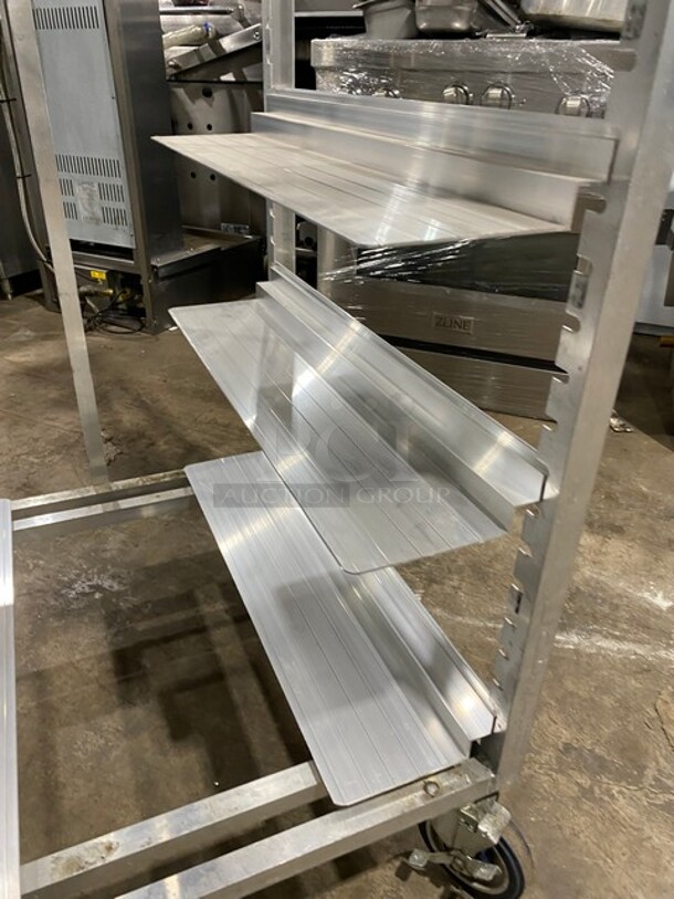 Channel Metal Commercial Pan Transport Rack! On Casters! MODEL AUR12 - Image 4 of 6