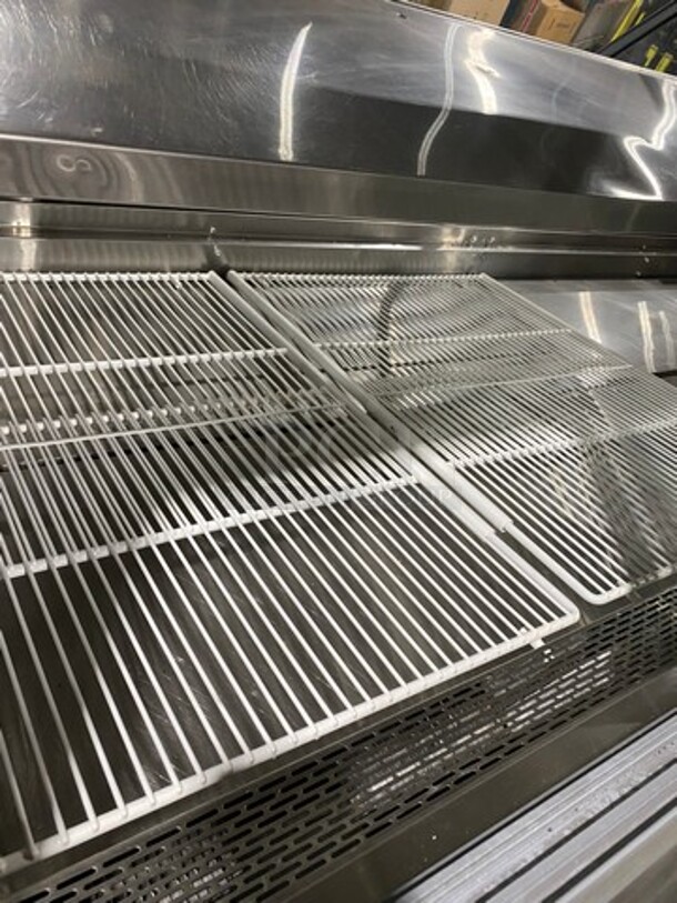 Hussmann Commercial Refrigerated Deli/Bakery Display Case Merchandiser! With Curved Front Glass! With Rear Access Doors! Remote Compressor/No Compressor! Stainless Steel Body! - Image 6 of 8