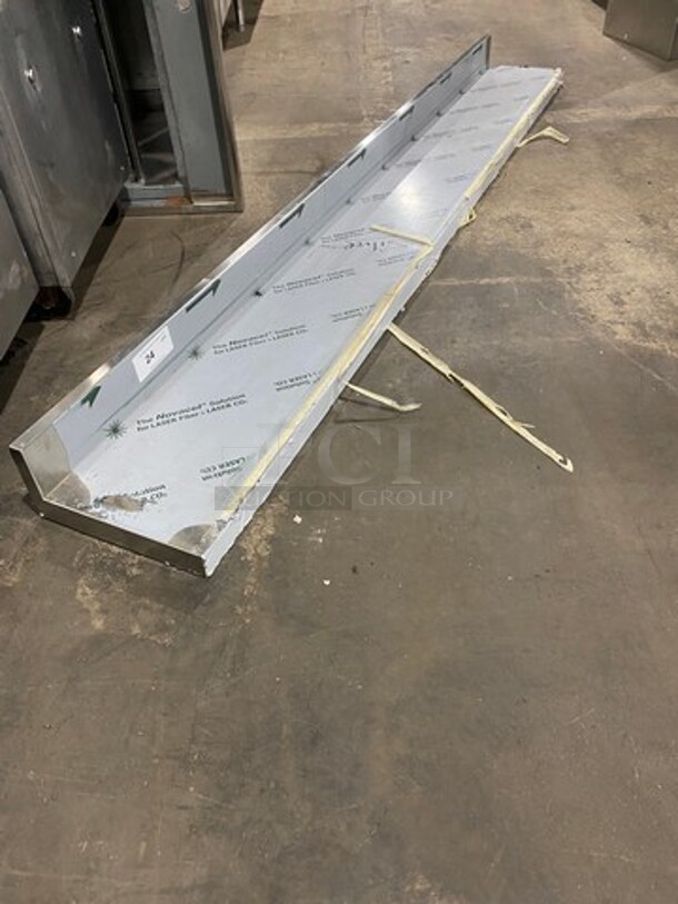 WOW! NEW! Solid Stainless Steel Shelf!  - Image 5 of 5