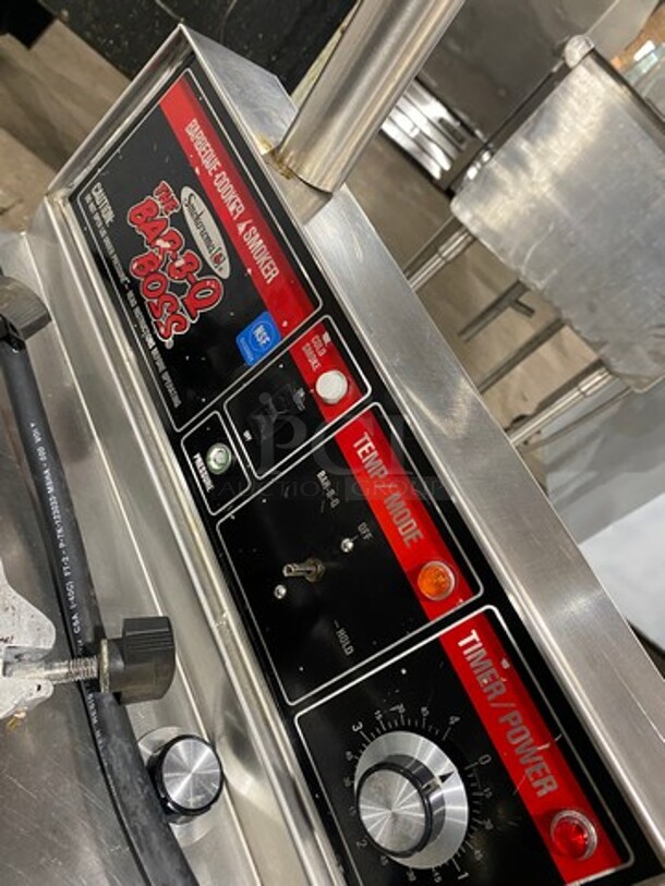 Smokaroma Commercial Electric Powered BBQ Cooker/ Smoker! All Stainless Steel! On Casters! Model: AC 208/240V - Image 7 of 9