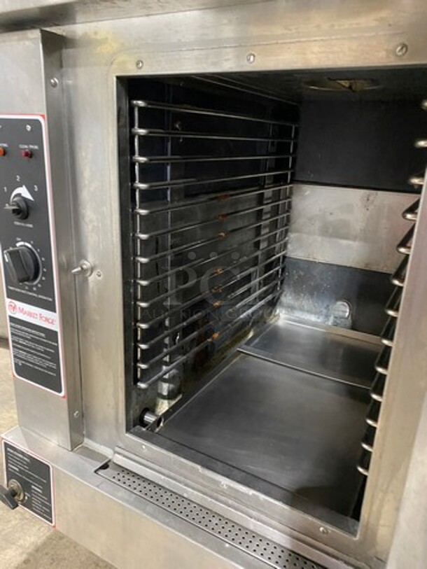 2014 Market Forge Commercial Natural Gas Powered Double Deck Steam Cabinet! All Stainless Steel! On Legs! 2x Your Bid Makes One Unit! Model: SIRIUS - Image 7 of 12