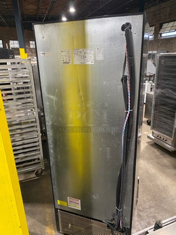 Beverage Air Commercial Single Door Reach-In Freezer! With Poly Coated Racks! Solid Stainless Steel! Model: SF1HC1S SN: 001322630431A 120V - Image 4 of 9