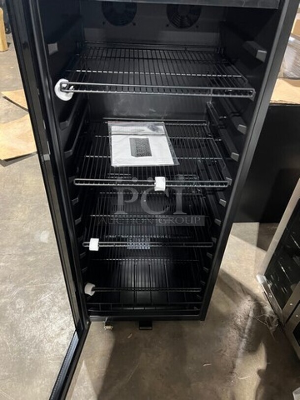 Whynter Single Door Wine Bottle Cooler/Chiller! With View Through Door! With Racks! 34 Wine Bottle Capacity! Model: FWC1201BB 115V - Image 7 of 8