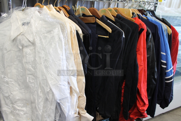 ALL ONE MONEY! Lot of Various Clothing and Hangers - Image 1 of 3