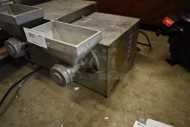 Olde Tyme Stainless Steel Commercial Countertop Nut Grinder Base. 115 Volts, 1 Phase. Tested and Working!