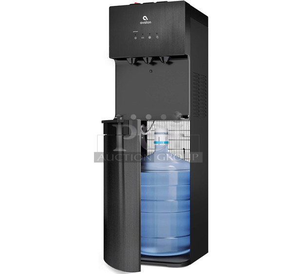 IN ORIGINAL BOX! Avalon A3BLK Stainless Steel Bottom Loading Water Cooler. 115 Volts, 1 Phase. - Image 1 of 3