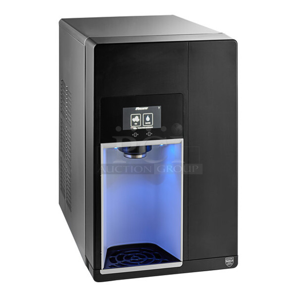 BRAND NEW SCRATCH AND DENT! 2024 Follett 15CI112A-IW-CL-ST-00 Champion 15 Series Chewblet Countertop Ice Maker and Water Dispenser with 15 lb. Bin and Filter. 100 lb. 115 Volts, 1 Phase.  - Image 1 of 6