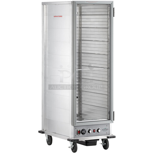 BRAND NEW SCRATCH AND DENT! Mainstreet 541CHP1836U Metal Commercial Holding Proofing Cabinet on Commercial Casters. 120 Volts, 1 Phase. Tested and Working! - Image 1 of 7
