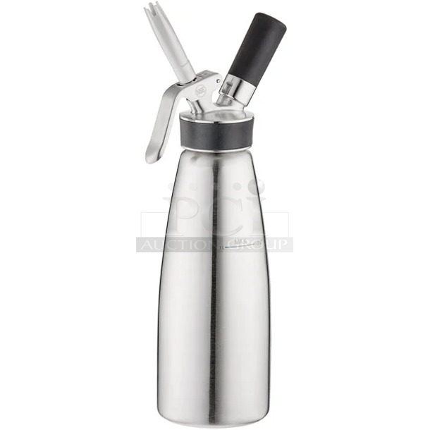 BRAND NEW SCRATCH AND DENT! iSi 173001 Cream Profi Stainless Steel Whipped Cream Dispenser  - Image 1 of 4