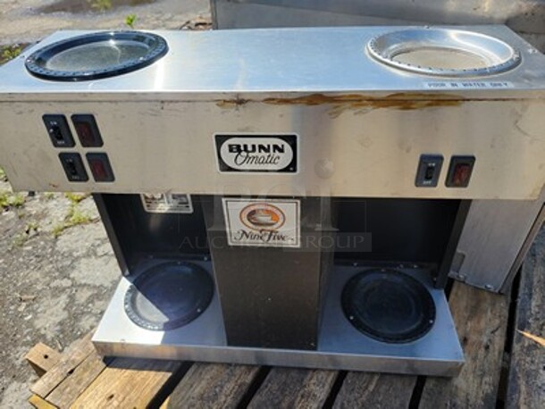 BUNN Coffee Brewer|3 Warmer| Not Power Cord  