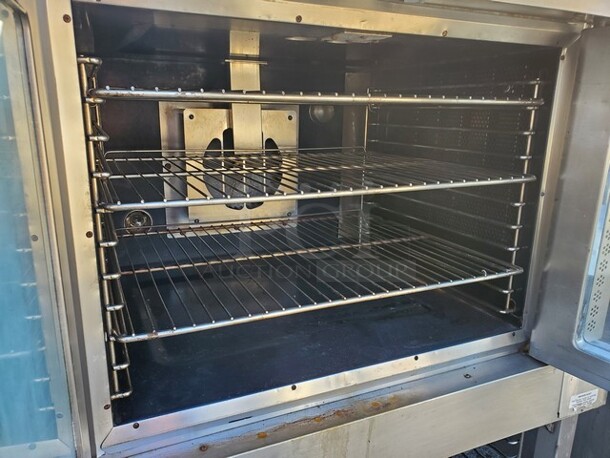 VULCAN SG4D-SEFCAP Natural Gas Full Size Single Deck Convection 40X38X59 - Image 6 of 9