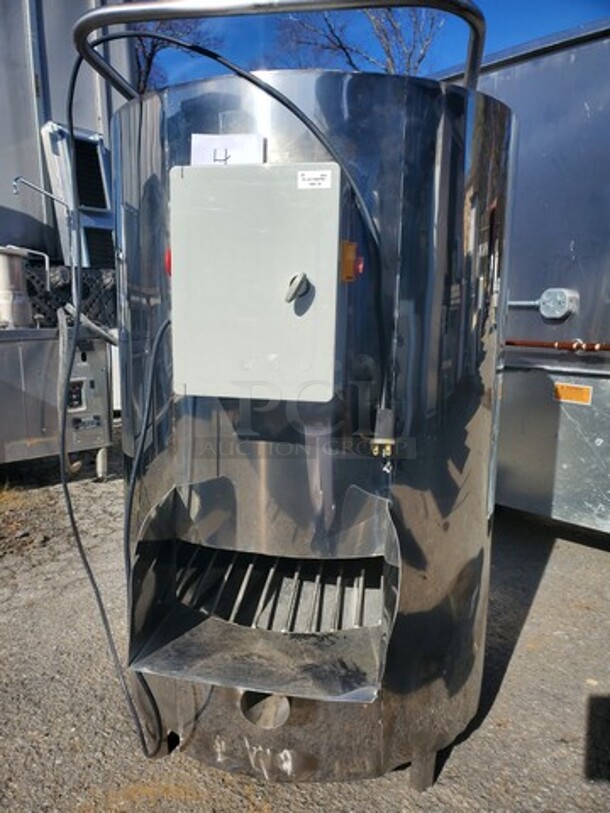 Commercial Electric Potato & Vegetable Peeler 30X30X47 - Image 10 of 10