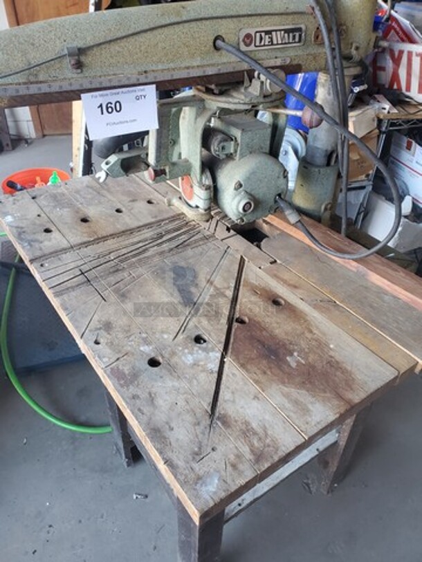 DeWalt Vintage Table Saw 33X27X36 - Image 3 of 3