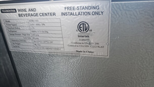 Tramontina Bottle Wine Cooler

Not Tested

(Location 2) - Image 3 of 3