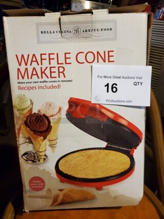 WAFFLE CONE MAKER OPEN BOX!
