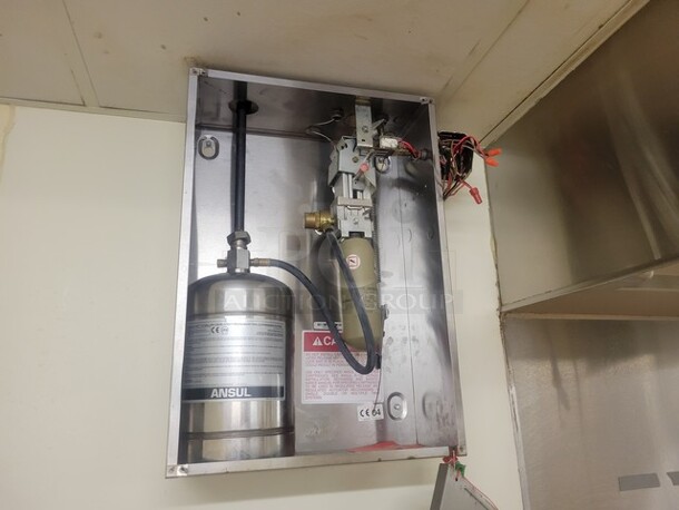 Complete Ansul Fire Suppression System! No Chemical