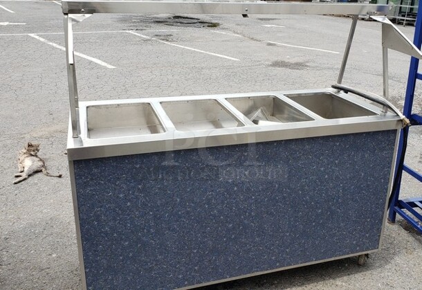 Duke HB4-1H3C 60" Hot/Cold Portable Buffet w/ (1) Hot Well & (3) Cold Sections, 120v - Image 7 of 7