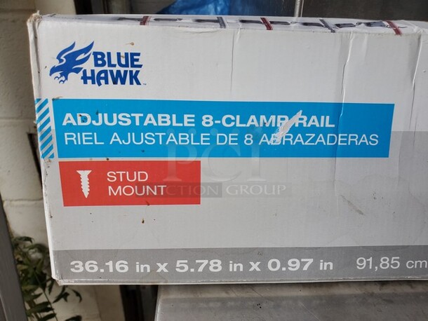 BLUE HAWK Adjustable 8-Clamp Rail BRAND NEW - Image 3 of 3