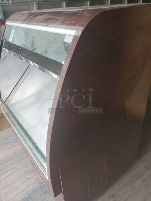 37" QBD CVR 3856 SS Cold display case, 120V SOLD AS IS  - Image 4 of 4