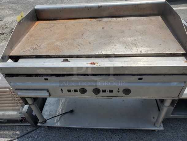 Natural Gas Griddle (Missing tag) 48X33X36 - Image 5 of 9