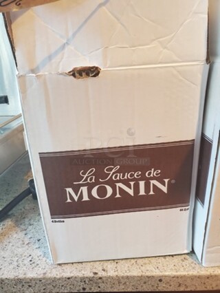 Monin White Chocolate 64fl (3 Bottle)Box Sealed 