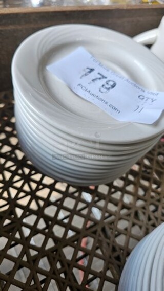 Lot of (11) 5 1/2" Round Plates