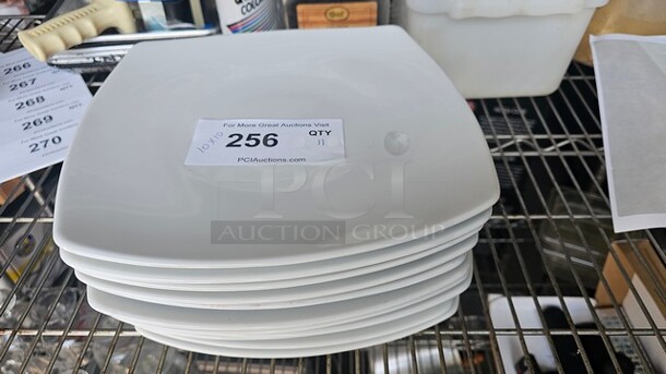 Lot of 11 Square Plates - Image 1 of 3