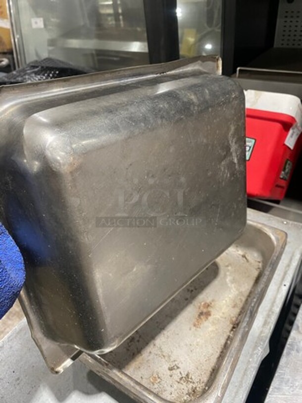 ALL ONE MONEY! Commercial Steam Table/ Prep Table Food Pans! All Stainless Steel! - Image 3 of 5