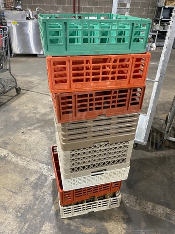 Assorted Color And Style Poly Cup Crates! 8x Your Bid! - Image 2 of 6