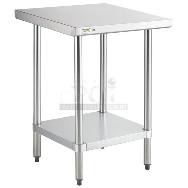 BRAND NEW SCRATCH AND DENT! Regency 600T2424G Stainless Steel Table