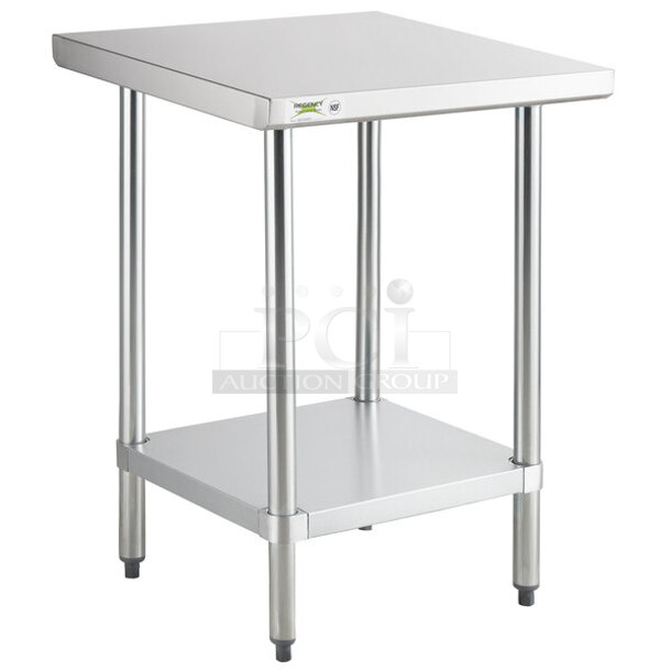 BRAND NEW SCRATCH AND DENT! Regency 600T2424G Stainless Steel Table - Image 1 of 5