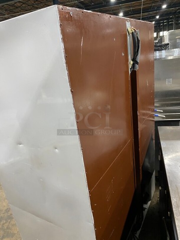 Powers Equipment Commercial 2 Door Cooler Merchandiser! With View Through Doors! Poly Coated Racks! Model: BS52GDF SN: C091996 115V 60HZ 1 Phase - Image 4 of 8