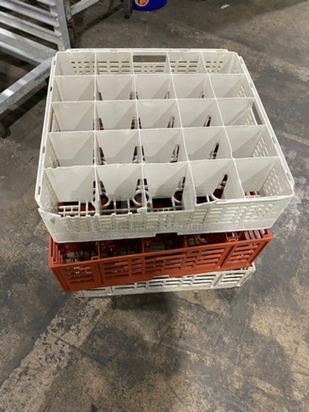 Assorted Color And Style Poly Cup Crates! 8x Your Bid! - Image 6 of 6
