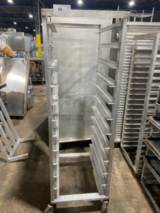 Metal Commercial Pan Transport Rack! On Casters!