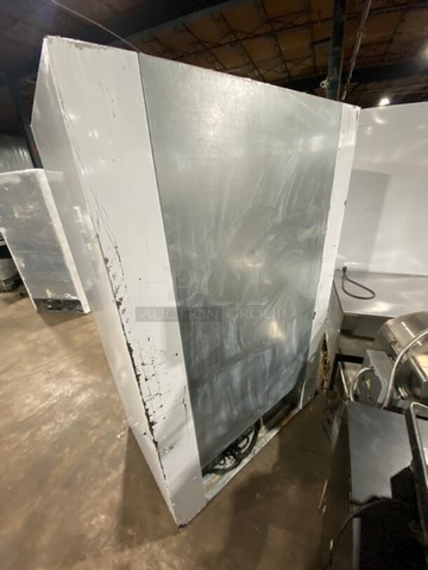 Leader Commercial Refrigerated 2 Door Reach In Merchandiser! With Sliding View Through Doors! With Poly Coated Racks! Stainless Steel Body! Model: LS48SC SN: PV11C0522B 115V 1PH - Image 3 of 8