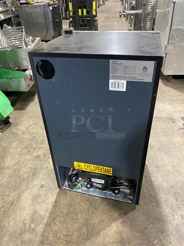 NICE! New Air Black Mini Wine Cooler Merchandiser! Model AB-1200! 110-120V! - Image 3 of 8