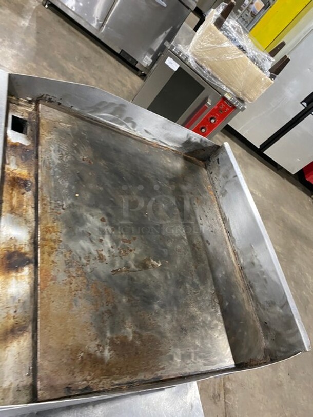 Stainless Steel Countertop Gas Powered Flat Grill! - Image 5 of 7