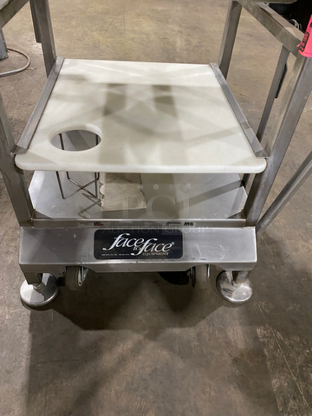Bizerba Commercial Meat/Deli Slicer! On Stand! With Storage Area Underneath! All Stainless Steel! On Legs! Model: SE12 SN: 30001590 120V 60HZ 1 Phase - Image 8 of 11
