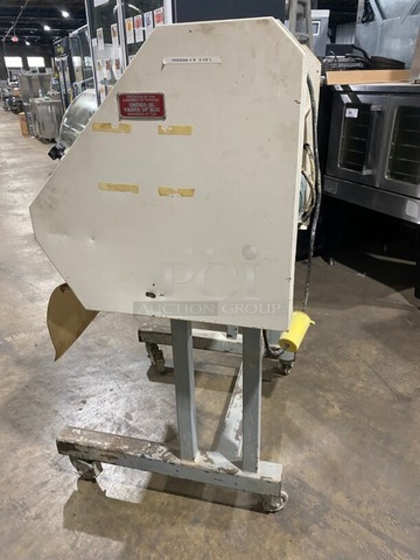 Benier Commercial Floor Style French Bread Molder! On Casters! Model: FBM92 SN: 96K357 208V 60HZ 3 Phase - Image 3 of 11