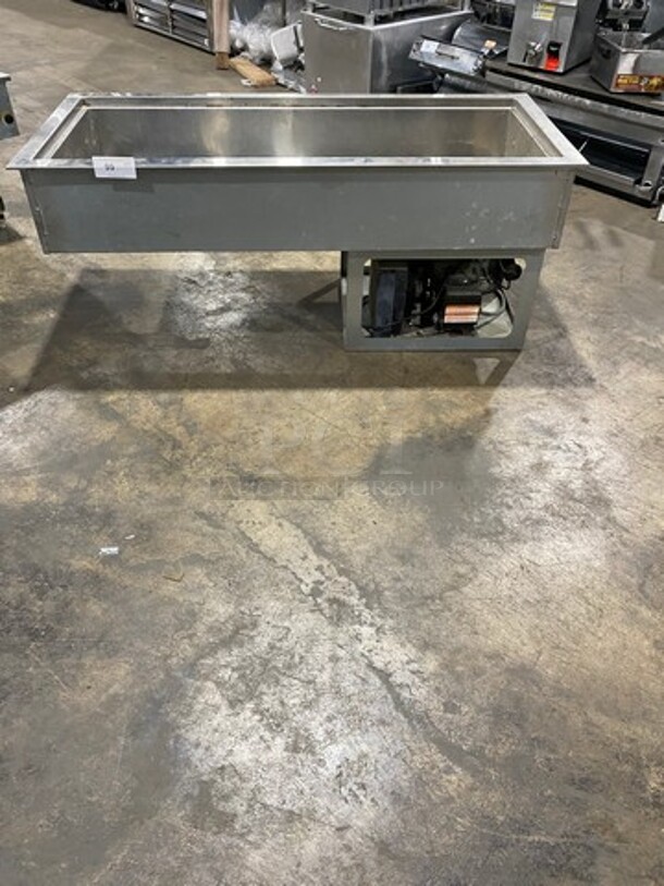 Wells Commercial Drop In Cold Pan! Electric Powered! Solid Stainless Steel!