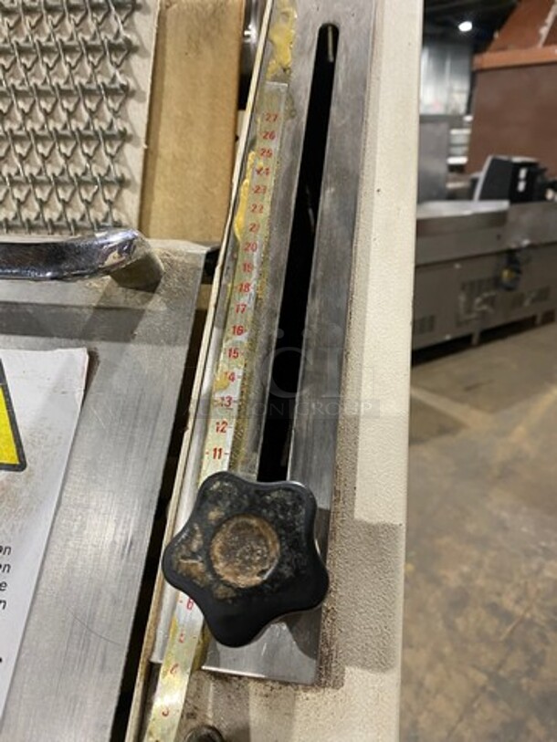 Benier Commercial Floor Style French Bread Molder! On Casters! Model: FBM92 SN: 96K357 208V 60HZ 3 Phase - Image 8 of 11