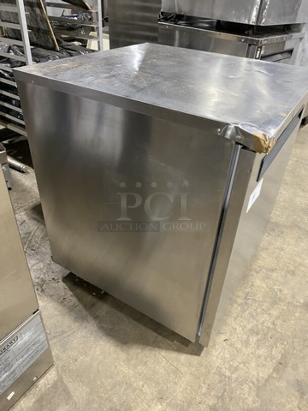 LATE MODEL! Delfield One Door Lowboy/Worktop Cooler! Model 406Star2 Serial 2204820201897! On Casters!  - Image 2 of 8