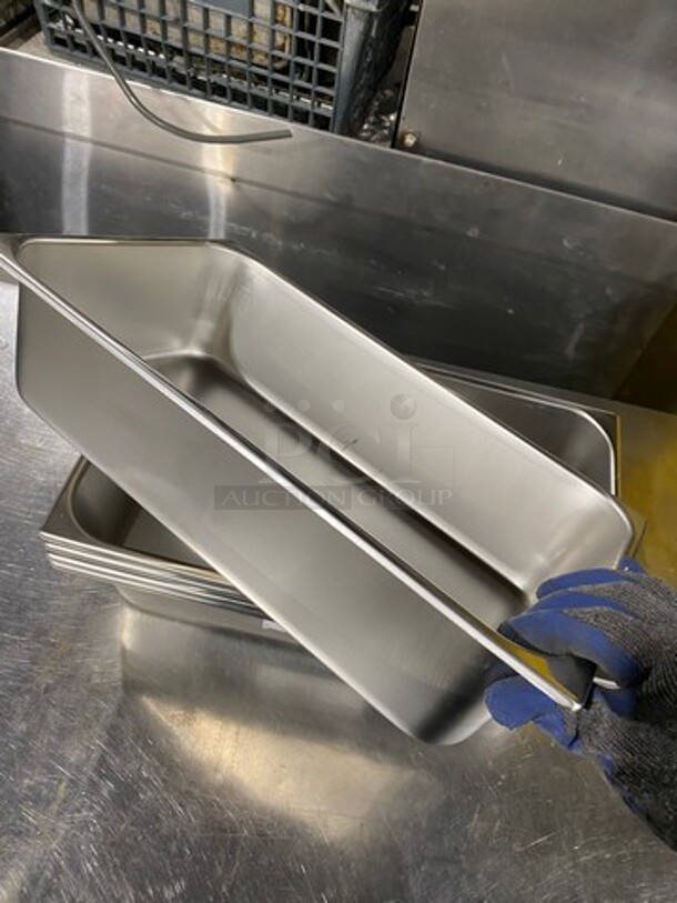Vollrath Commercial Steam Table/ Prep Table Food Pans! All Stainless Steel! 5x Your Bid! - Image 5 of 5