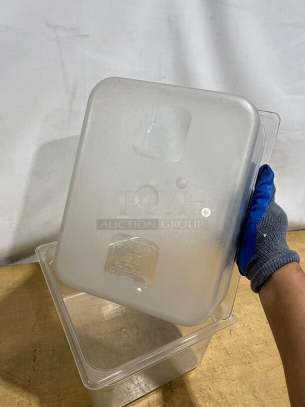 Polycarbonate Clear Food Pans! 2X Your Bid!  - Image 6 of 7