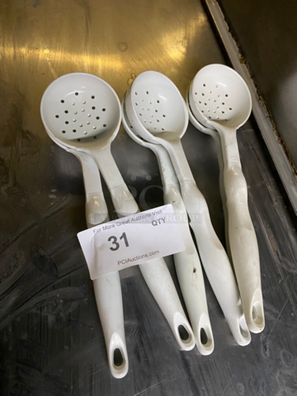 ALL ONE MONEY! 4OZ Perforated Serving Spoons!