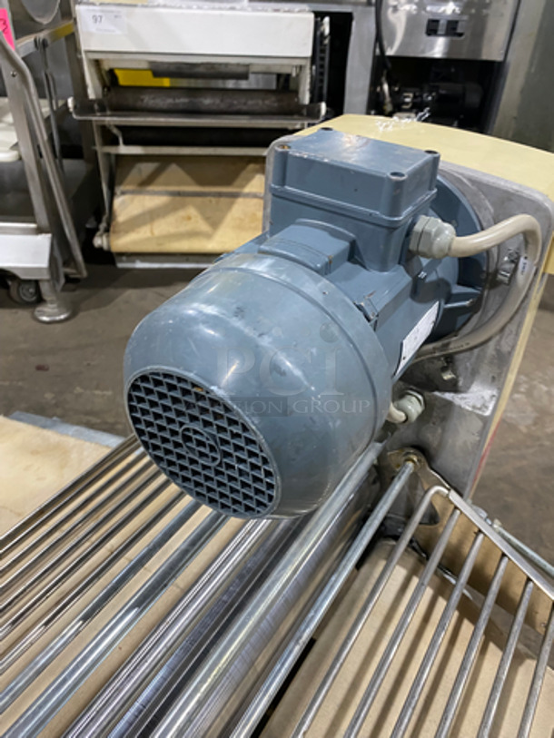 Seewer Rondo Commercial Reversible Roller Dough Sheeter! Stainless Steel Body! Model: STM503 SN: A9196023 110V 60HZ 1 Phase - Image 7 of 10