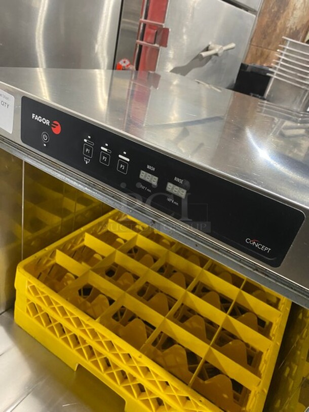 Fagor Commercial Undercounter Dishwasher! All Stainless Steel! MODEL CO502WBDD SN:8101702026 208-240V 1PH - Image 7 of 9