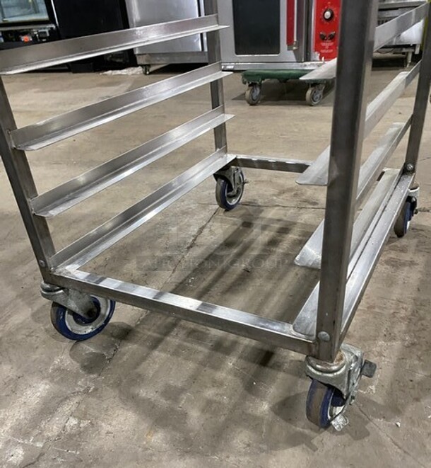 Metal Commercial Pan Transport Rack on Commercial Casters! - Image 6 of 6
