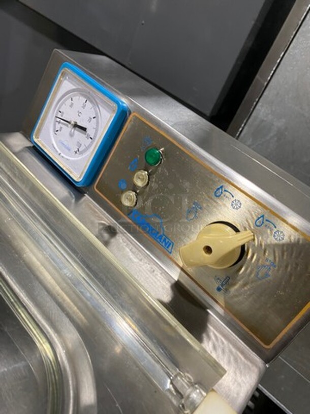 NICE! Carpigiani Commercial Floor Style Pasteurizer Machine! All Stainless Steel! Model PASTOMASTER60 Serial 470888! 220V 3Phase! On Casters! - Image 6 of 9